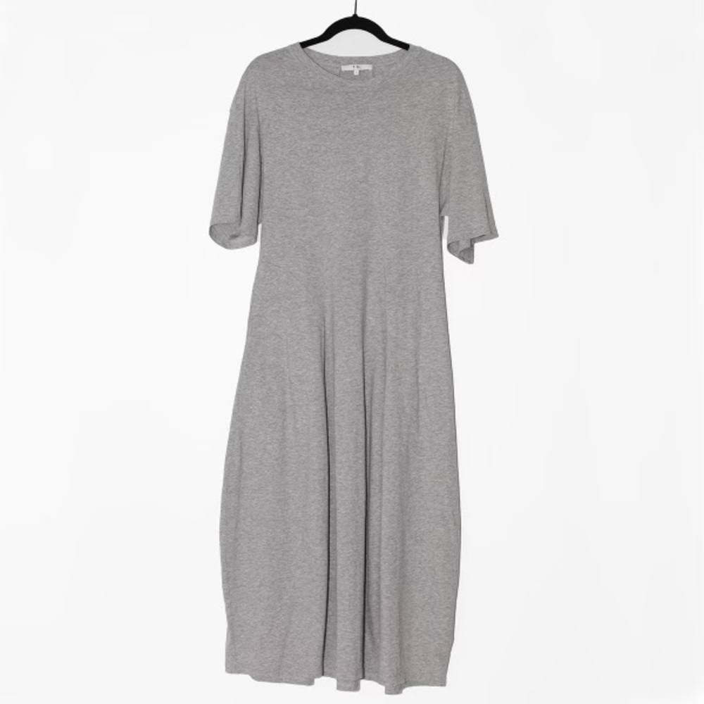 Tibi grey maxi T-Shirt dress, size small.